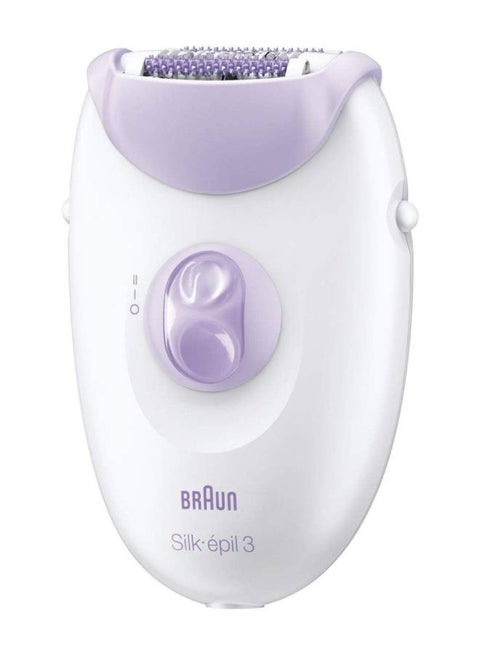 Silk-Epil 3 3170 Epilator Purple/White