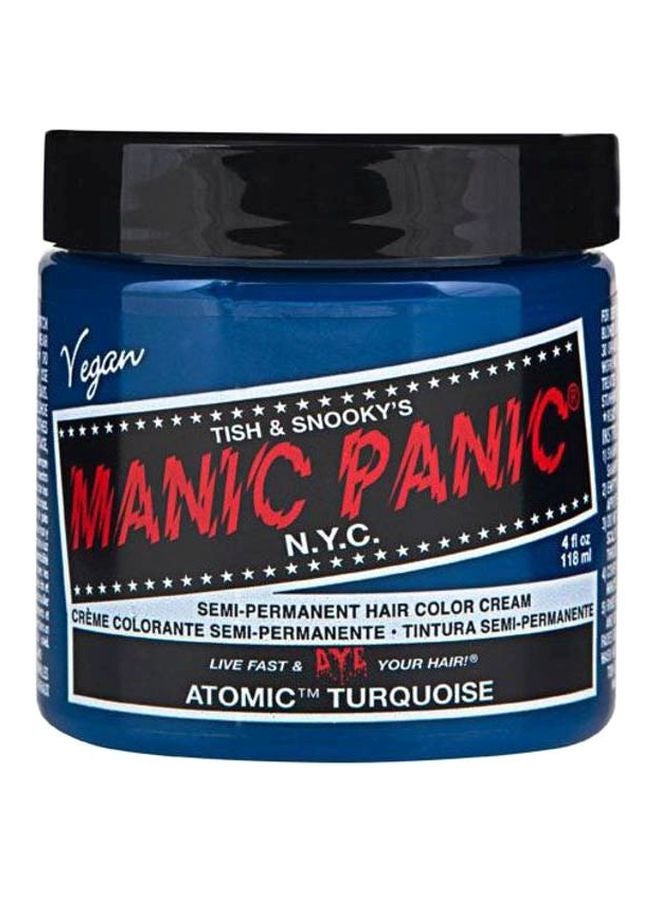 Manic Panic Semi-Permanent Hair Colour Cream Turquoise 118ml - Image 1
