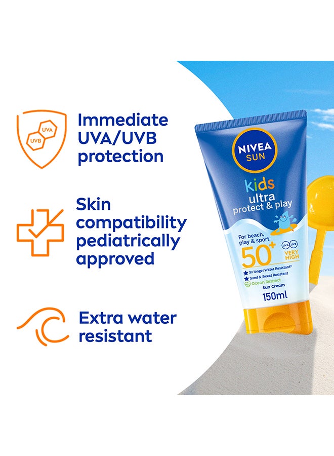 Nivea - SUN Kids Ultra Protect And Play Sun Lotion UVA And UVB Protection SPF 50+ - Image 1