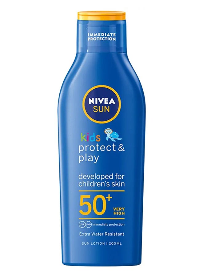 SUN Kids Moisturizing Sun Lotion, UVA & UVB Protection, SPF 50+, 200ml 