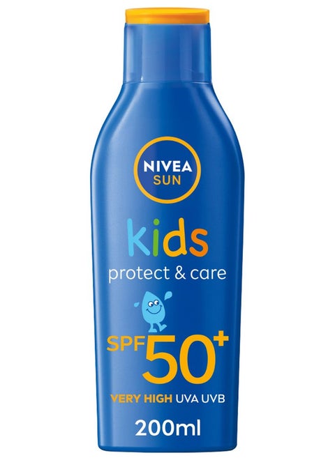 SUN Kids Moisturizing Sun Lotion, UVA & UVB Protection, SPF 50+, 200ml