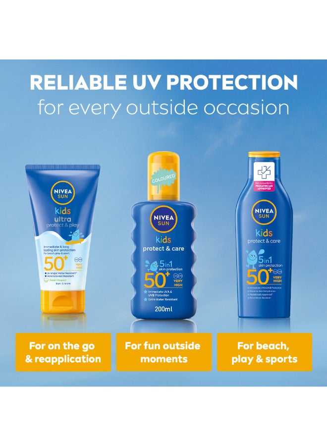 SUN Kids Moisturizing Sun Lotion, UVA & UVB Protection, SPF 50+, 200ml - pnsku/N11292746A/45/_/1737983756/3b3ebd73-ac14-4145-a61f-817f8d33b5b9