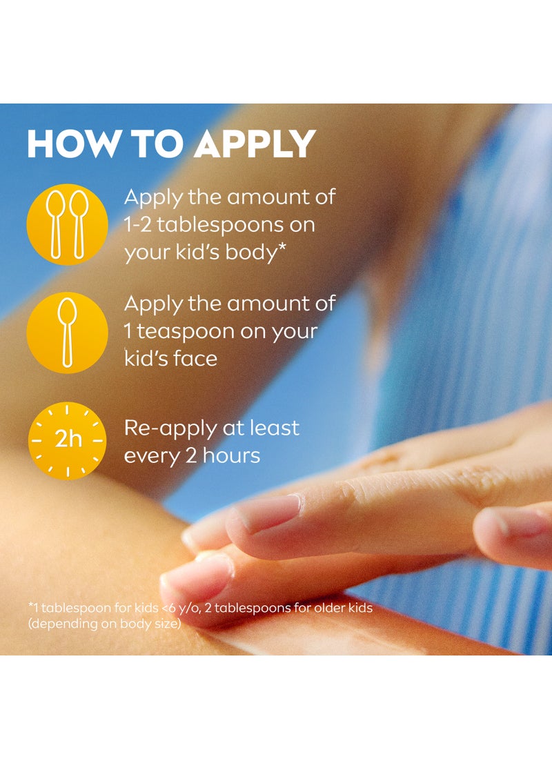 Nivea SUN Kids Moisturizing Sun Lotion, UVA & UVB Protection, SPF 50+, 200ml - Image 5