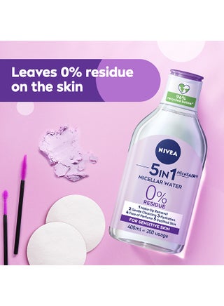Micellar Water Makeup Remover, For Sensitive Skin , 400ml - view 4