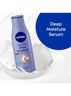 Nivea Body Lotion Dry Skin Shea Smooth Shea Butter 250ml  - Image 3