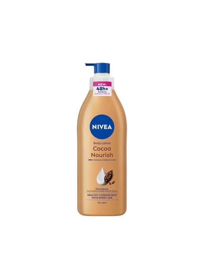 Nivea Body Lotion Moisturizer For Dry Skin Cocoa Butter 400ml - Image 1