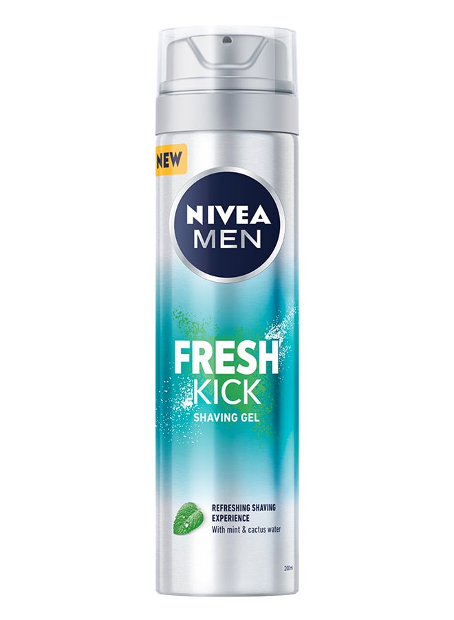 Fresh Kick With Mint And Cactus Water Shaving Gel 200ml - pnsku/N11292848A/45/_/1722893496/1c7e499c-6b82-41e9-bb0f-2f00ecf95b48