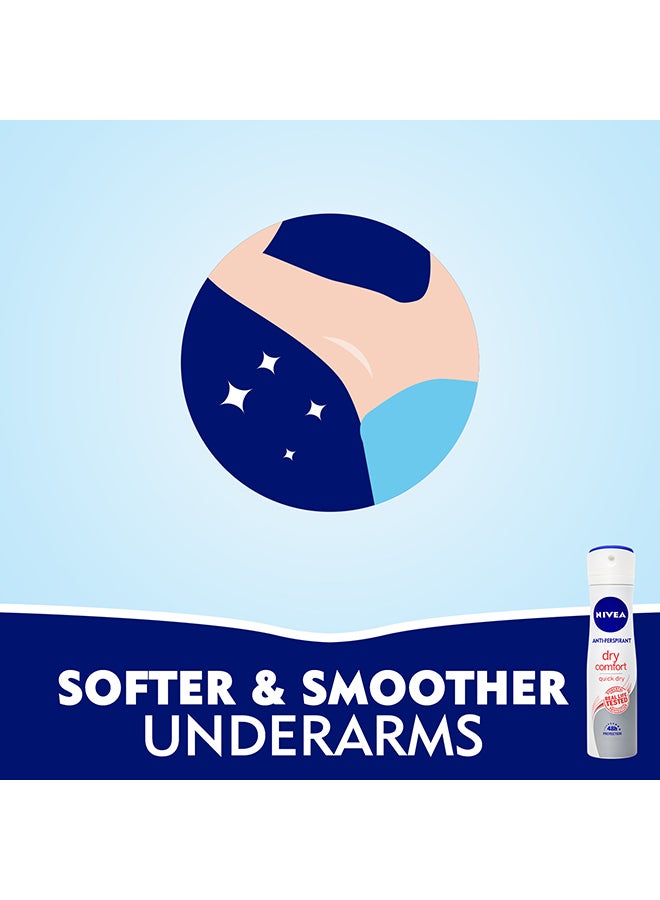 Nivea - Dry Comfort Deodorant Spray 150ml - Image 1