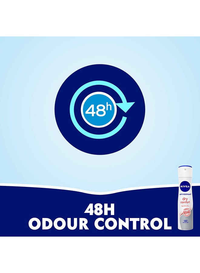 Nivea - Dry Comfort Deodorant Spray 150ml - Image 1