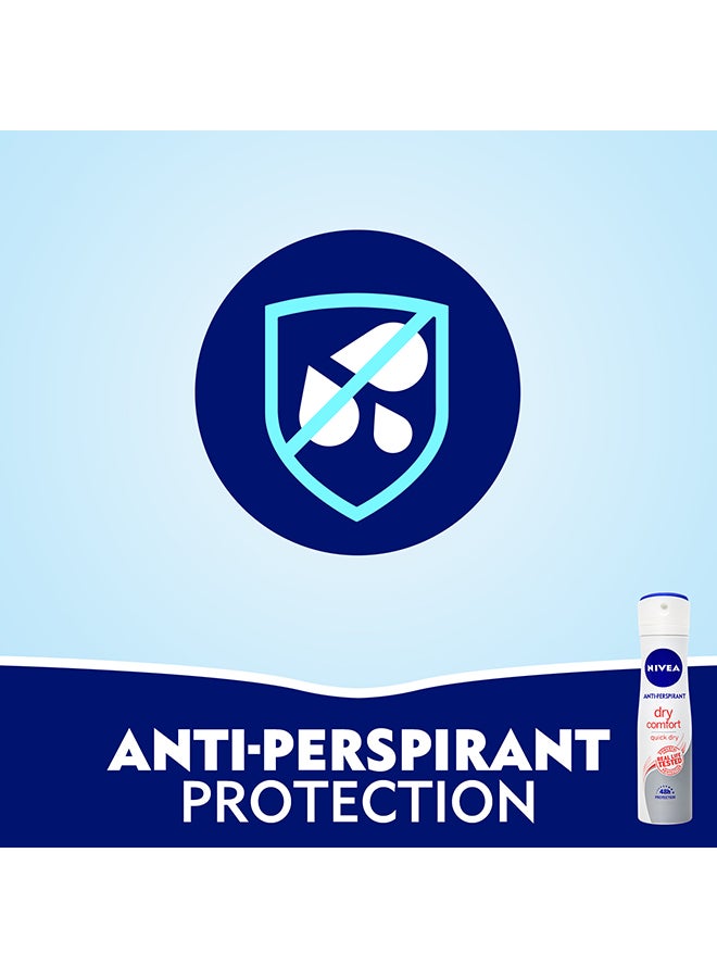Nivea - Dry Comfort Deodorant Spray 150ml - Image 1