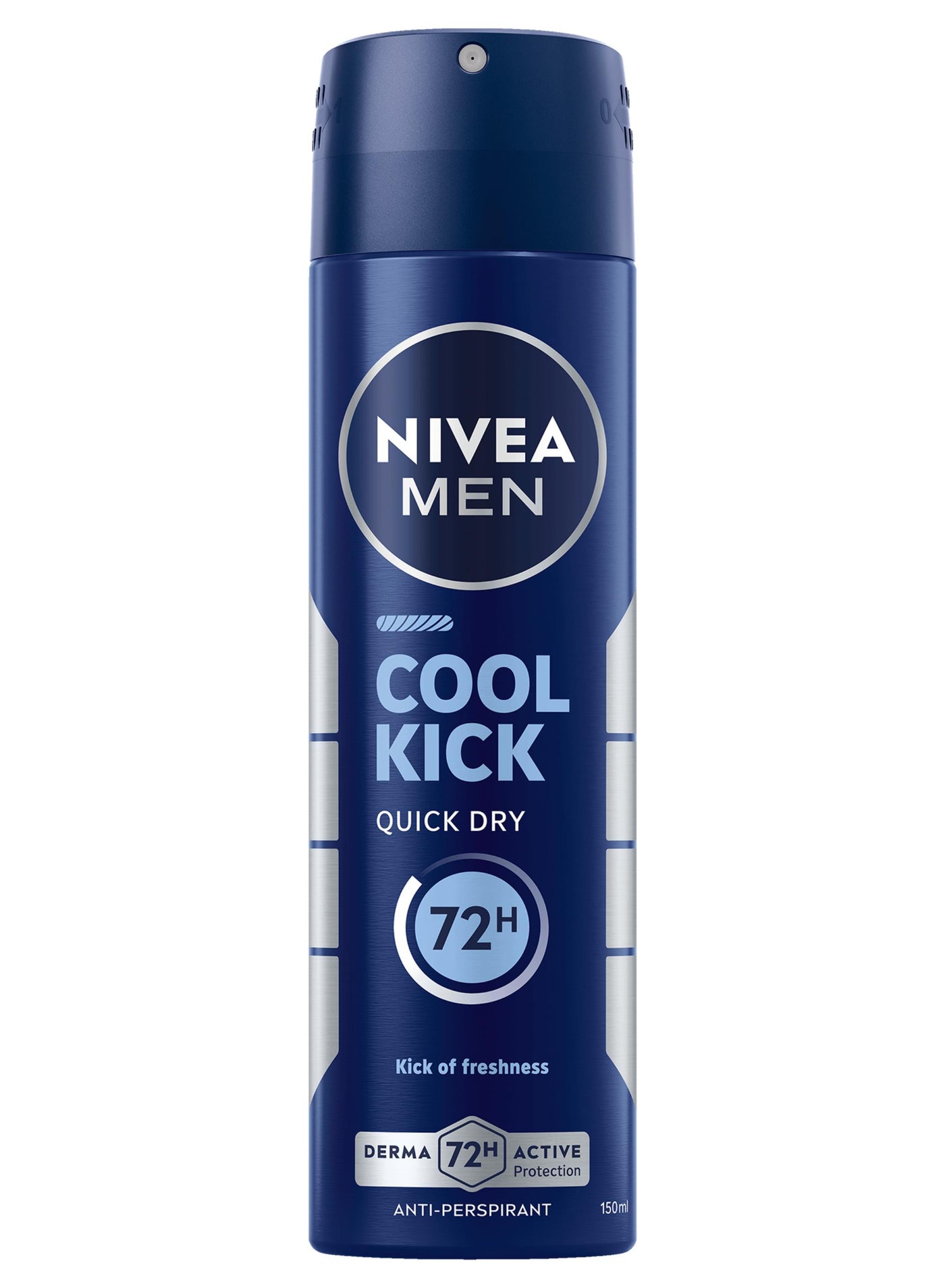 Nivea 72H Cool Kick Quick Dry Antiperspirant Spray 150ml