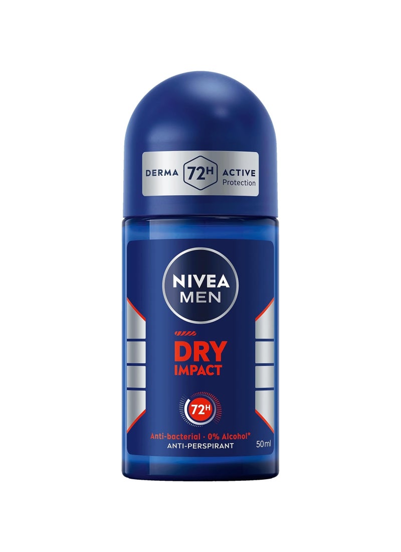 نيفيا مزيل عرق ومضاد التعرق دراي إيمباكت بلس 50ملليلتر - Image 1