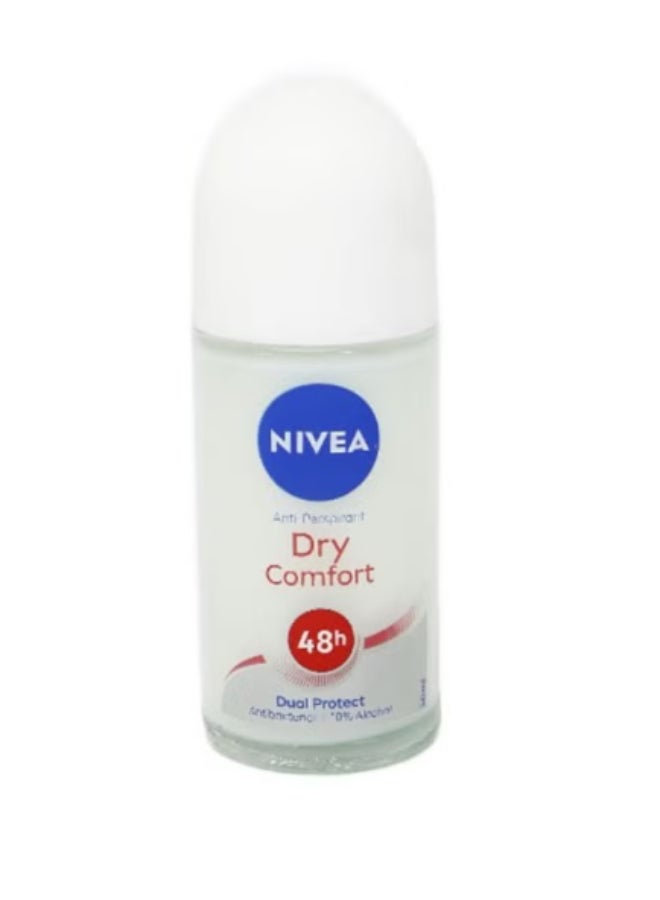 نيفيا مزيل العرق دراي كومفورت رول أون 50 مل 50ملليلتر - Image 1