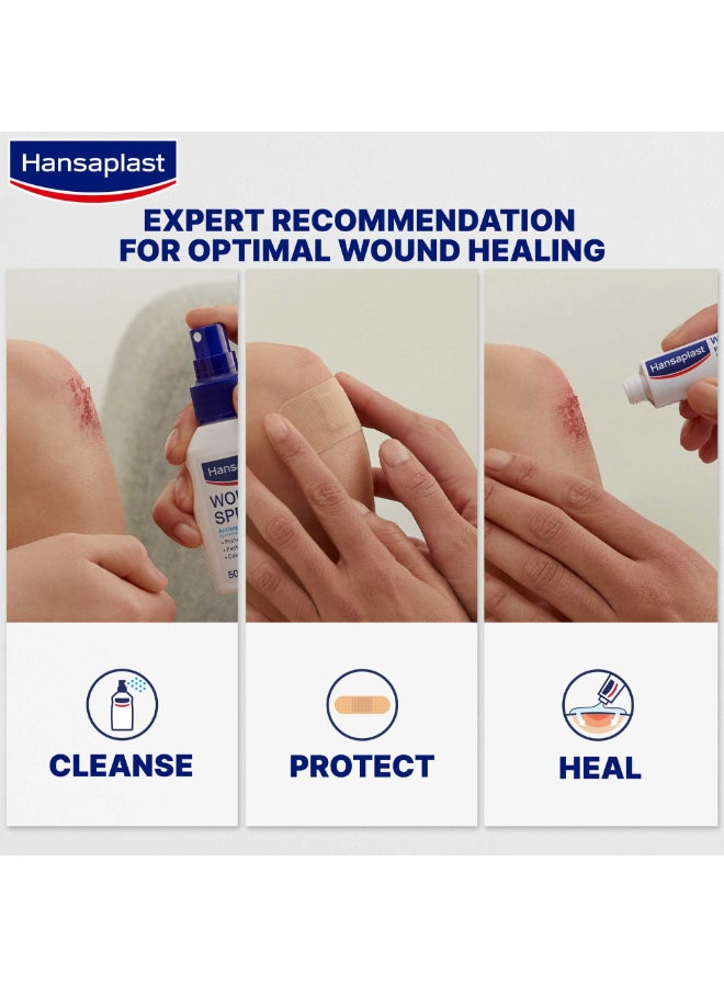 Extra Robust Wound Plasters Waterproof Dressing Extra Resistant Plaster Super Strong Adhesion Flexible And Durable Plaster Blocks 99% Of Bacteria 16 Strips