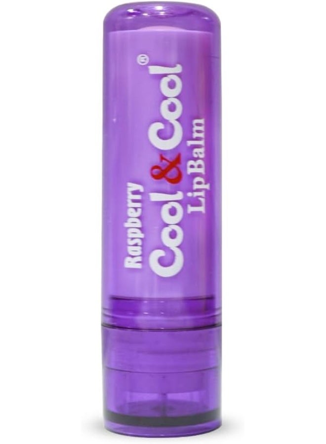 Cool & Cool - Raspberry Lip Balm with Shea Butter 4.6grams - Image 1
