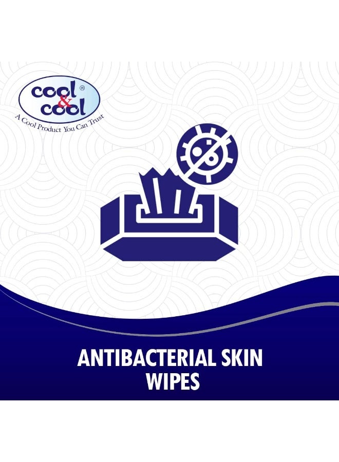 Cool & Cool Travelling Antibacterial Wipes 30's  - Image 4