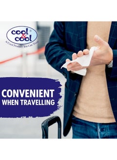 Cool & Cool Travelling Antibacterial Wipes 30's  - Image 5