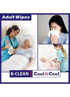 Cool & Cool Anti Bacterial Adult Wipes 40 Wipes  - Image 2