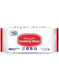 Cool & Cool Sanitizing Wipes 40 Wipes  - Image 3