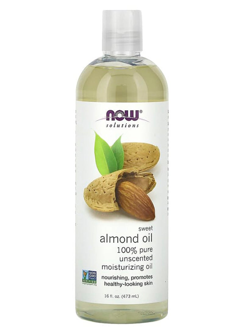 Sweet Almond Oil 100% Pure Unscented 16 oz 473ml - pnsku/N11293144A/45/_/1705913448/97565e20-e06f-475b-a7d3-2d76b7031546
