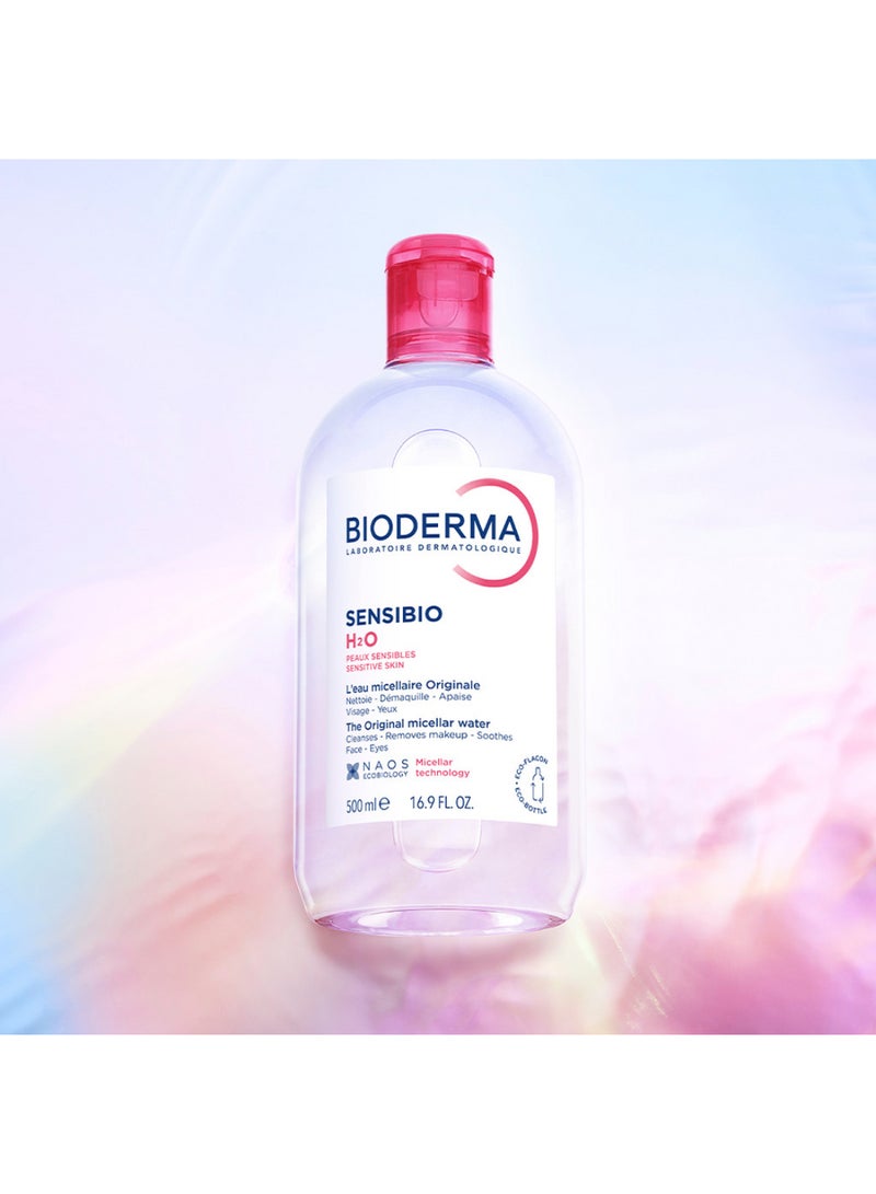 Bioderma Sensibio H2O Micellar Water Cleansing And Make-Up Remover Clear - Image 3