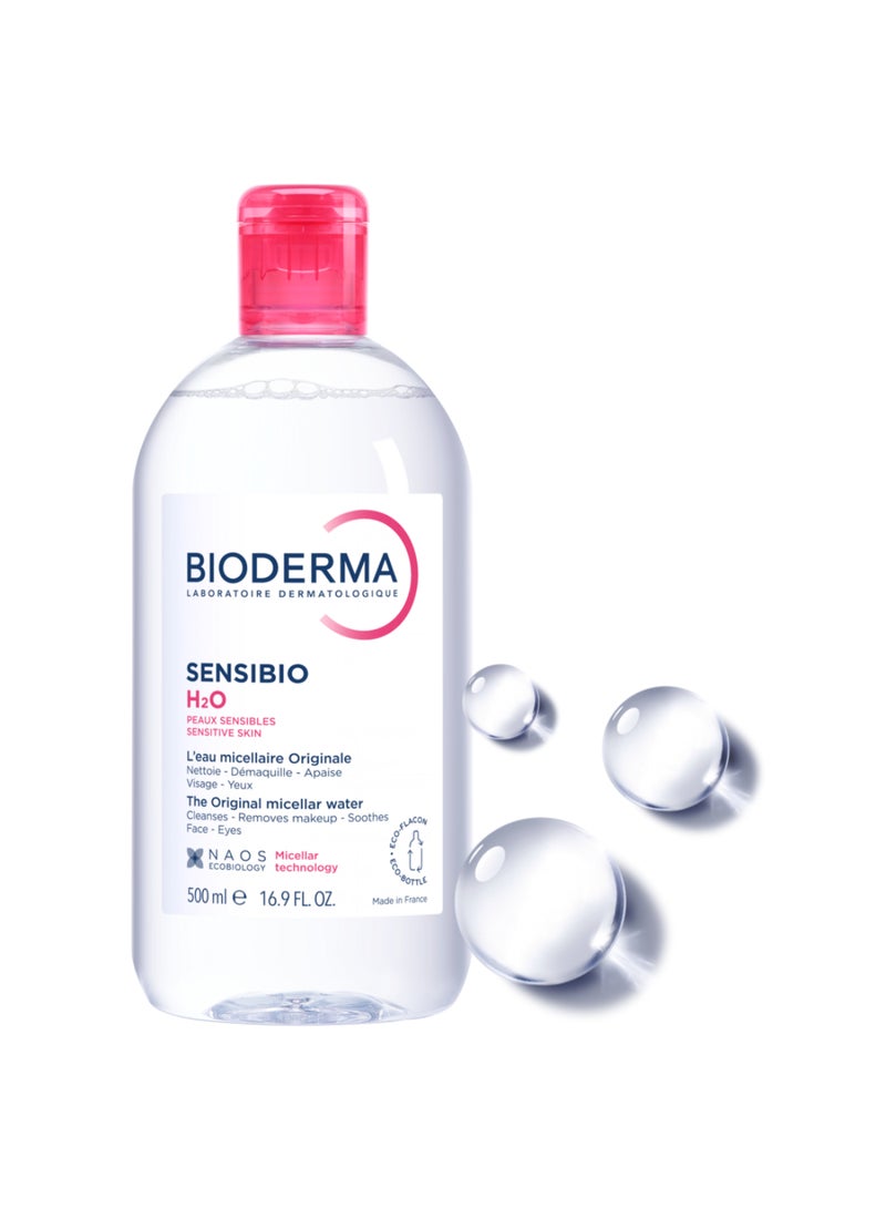 Bioderma Sensibio H2O Micellar Water Cleansing And Make-Up Remover Clear - Image 5