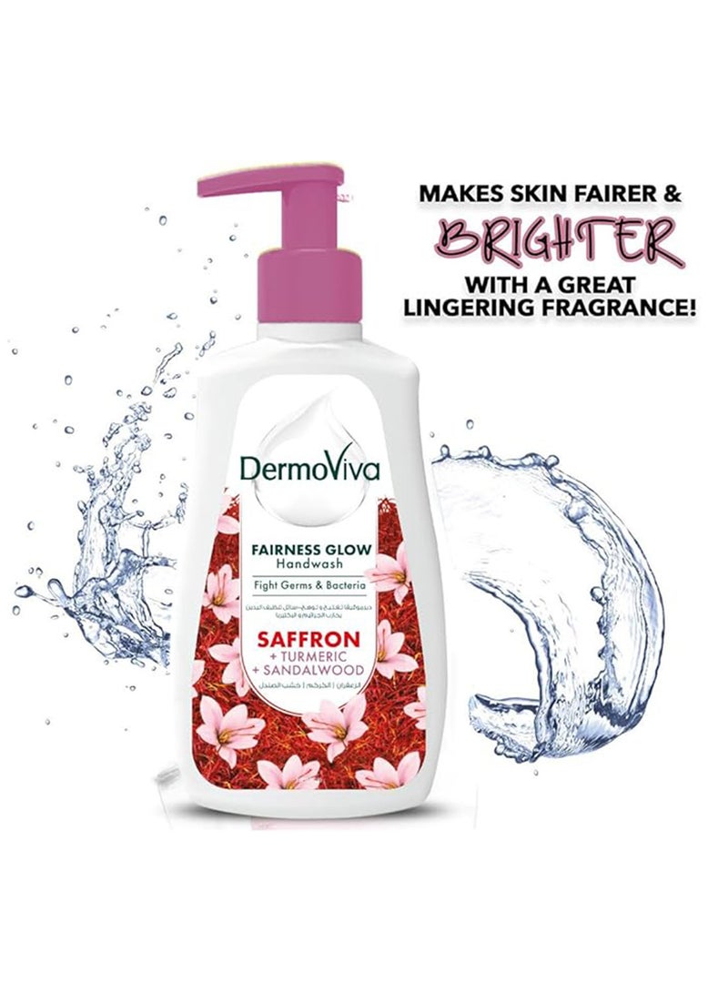 DermoViva Fairness Glow Hand Wash White/Pink 200.0ml  - Image 2