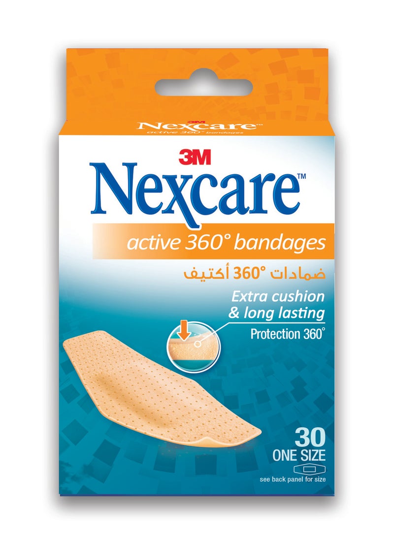 Nexcare 30-Pack Active Bandages  - Image 1
