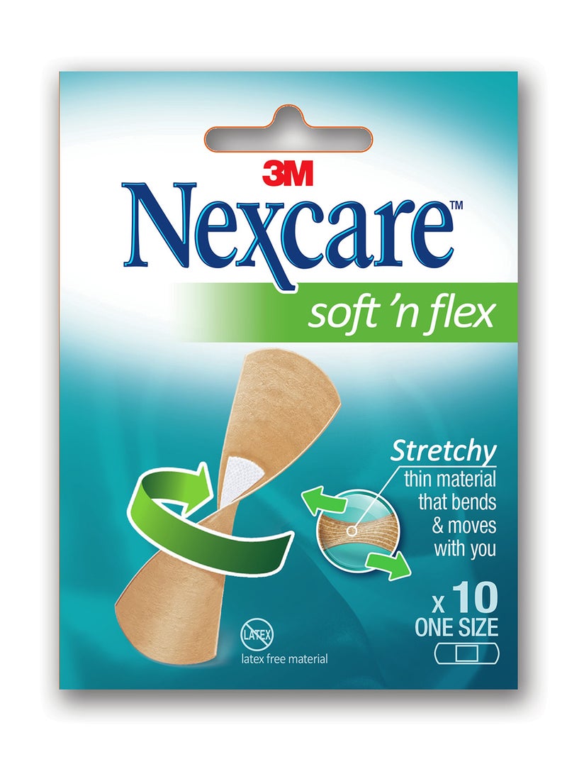 Nexcare Soft N Flex Bandages 10 Piece  - Image 3