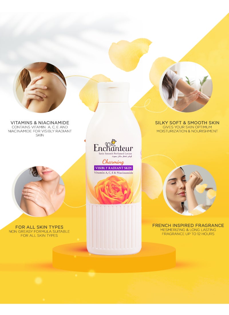 Enchanteur Charming Perfumed Body Lotion 250ml - Image 3