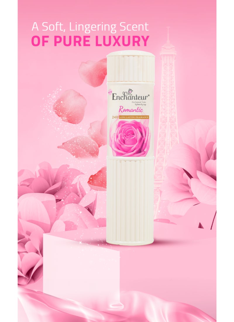 Enchanteur Romantic Perfumed Talc 250grams - Image 4