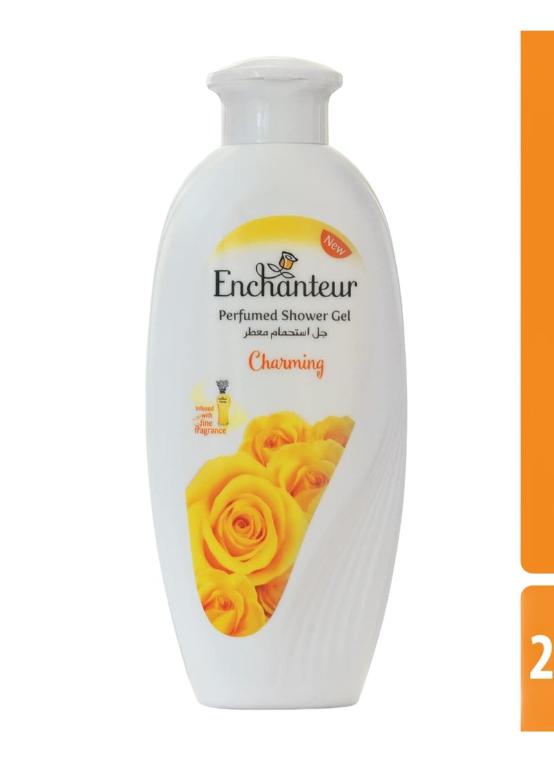 Enchanteur Perfumed Shower Gel Charming 250ml - Image 2