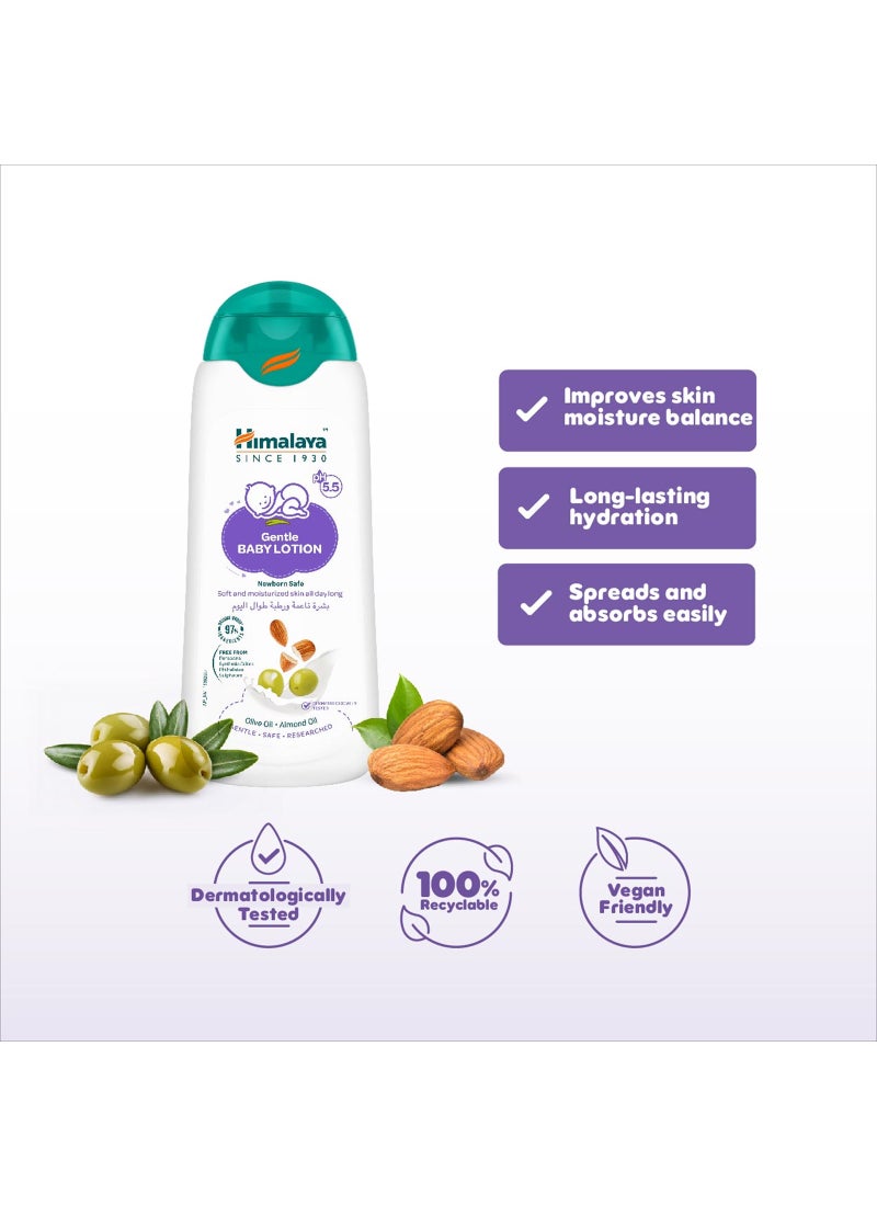هيمالايا لوشن للأطفال بزيت الزيتون واللوز، لطيف - Image 4