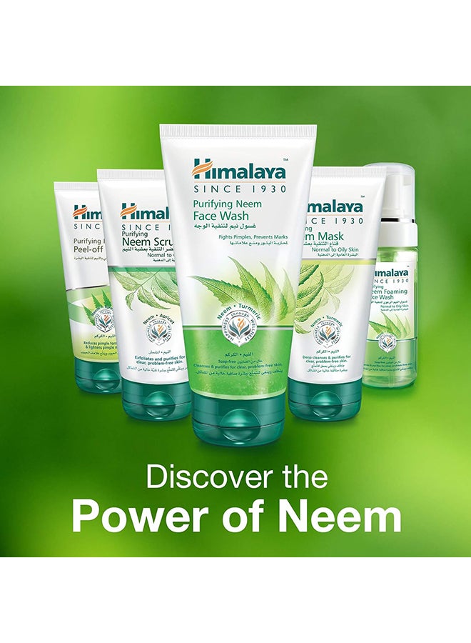 Himalaya - Herbals Purifying Neem Mask with Turmeric, Normal to Oily Skin, 150ml - Image 1