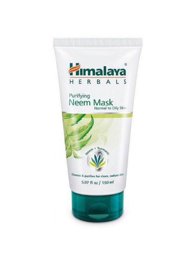 Himalaya Herbals Purifying Neem Mask With Turmeric Normal To Oily Skin 150 ml
