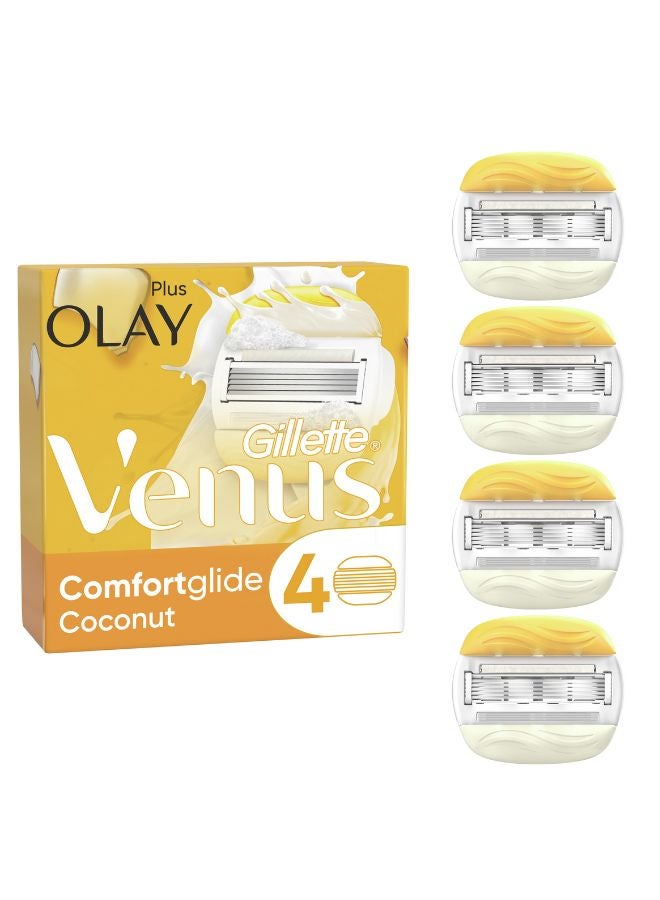 Venus - Gillette And Olay Razor Blade Refills, 4 Count - Image 1