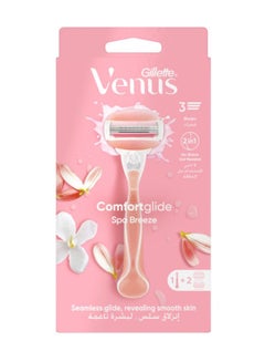 Venus Comfort Glide Spa Breeze Razor 2 Count  - Image 1