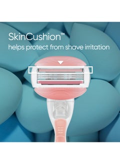 Venus Comfort Glide Spa Breeze Razor 2 Count  - Image 4