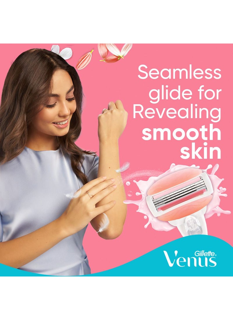 فينوس مجموعة شفرة حلاقة كومفورت جلايد سبا بريز من قطعتين - Image 3