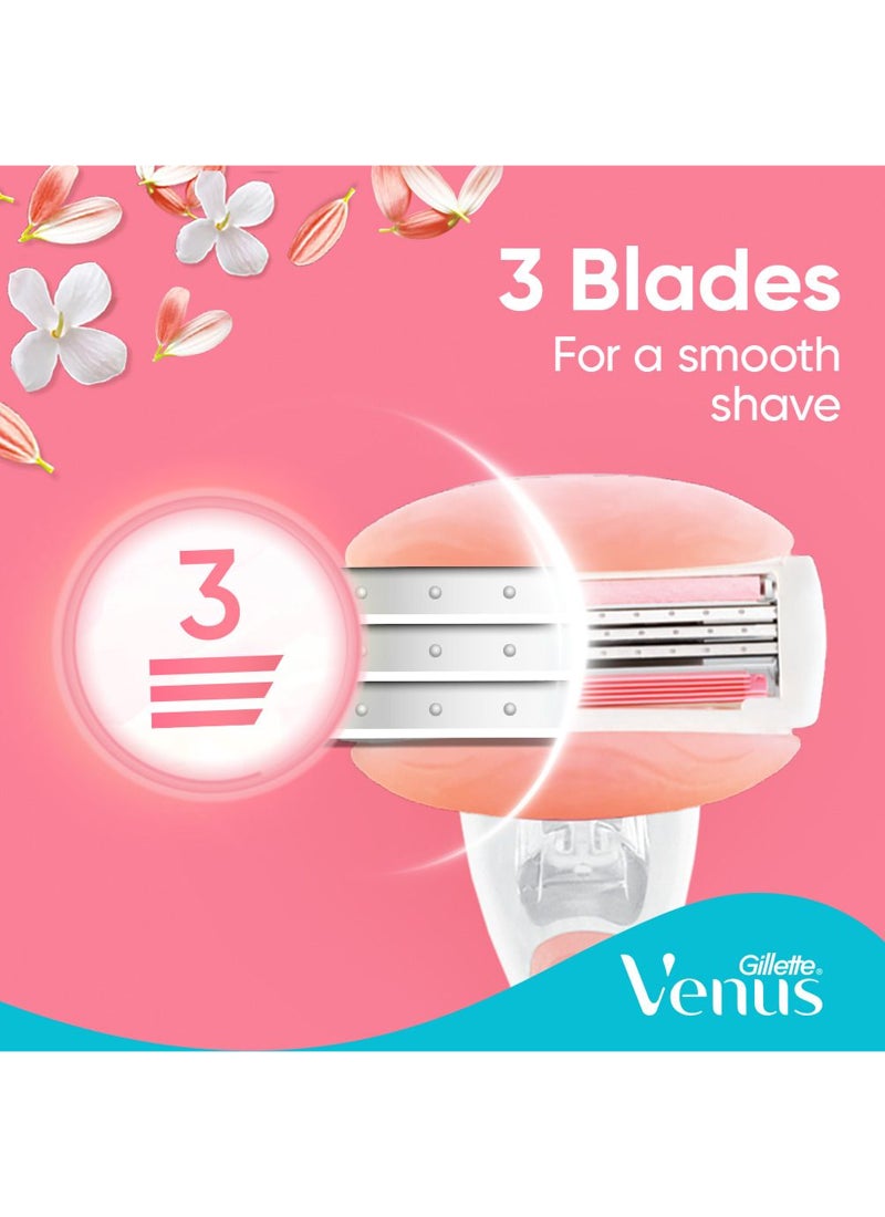 فينوس مجموعة شفرة حلاقة كومفورت جلايد سبا بريز من قطعتين - Image 5