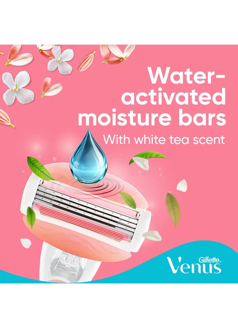 فينوس عبوات شفرات الحلاقة جيليت سبا بريز للسيدات، عدد 4 - Image 5