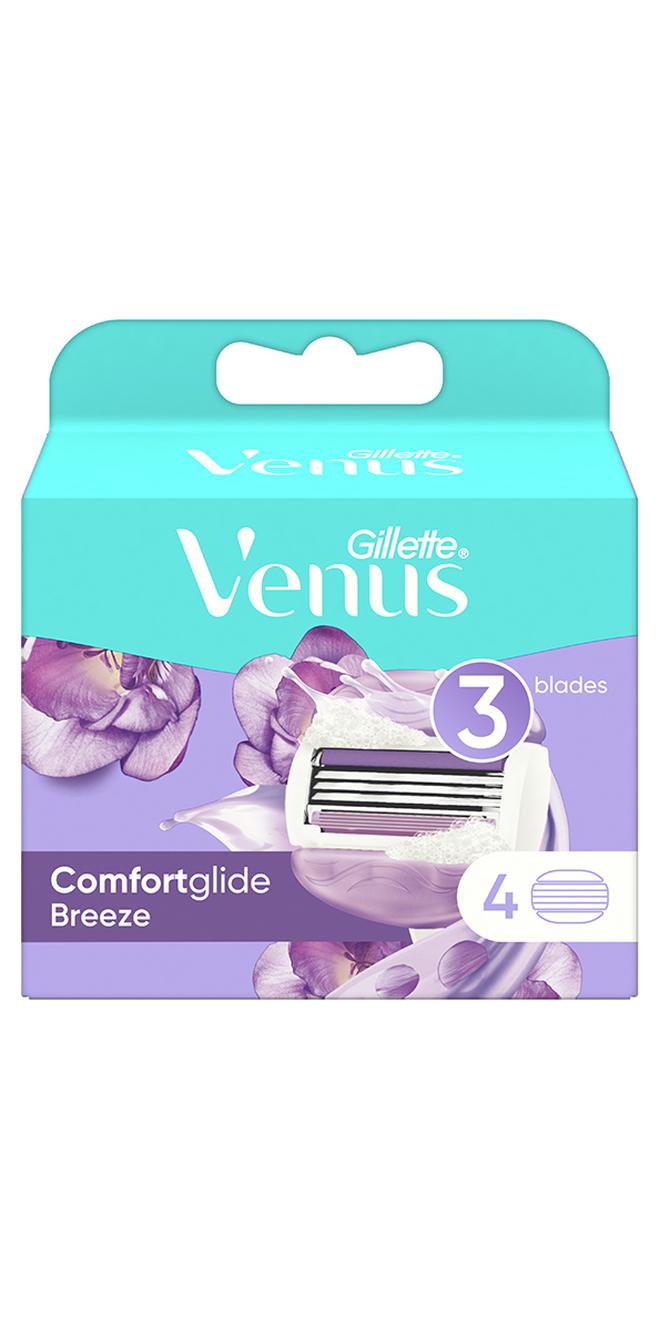 Venus Gillete Venus Comfortglide Breeze Blades x4 - Image 1