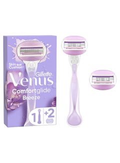 Gillete Venus Comfortglide Breeze Handle + 2 Blades - pnsku/N11293633A/45/_/1724763312/01d50910-be66-44a4-927f-193c8a6efa0f