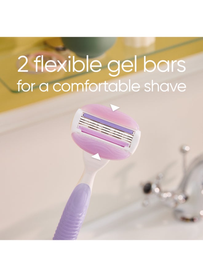 فينوس مقبض نسيم جيليت فينوس كومفورت جلايد + شفرتين - Image 4