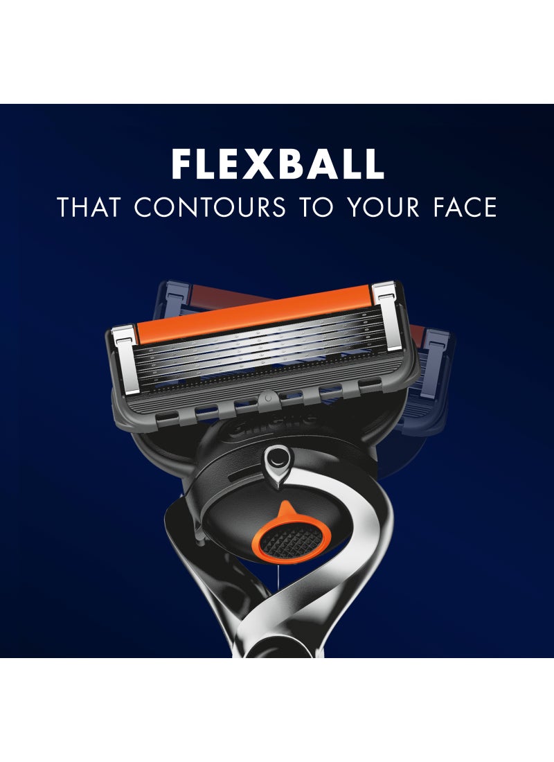 Gillette Fusion5 Pro Men's Refillable Razor: Handle + 2 Blade Refills - Image 5