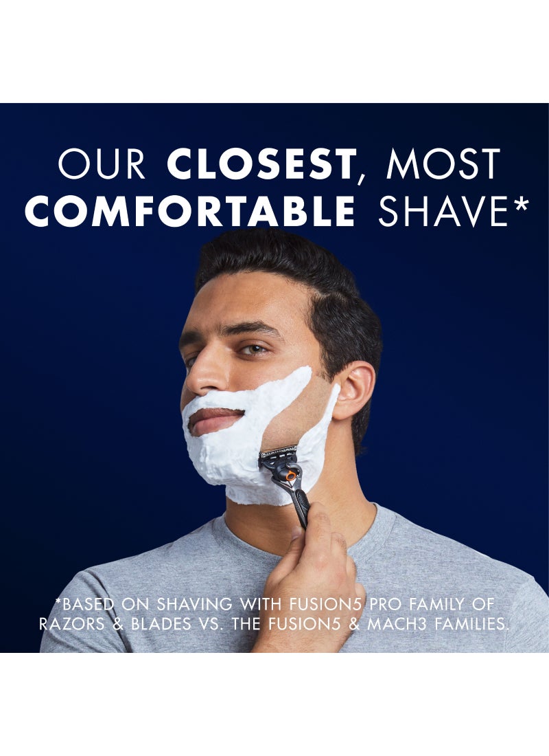 Gillette Fusion5 Pro Men's Refillable Razor: Handle + 2 Blade Refills - Image 3