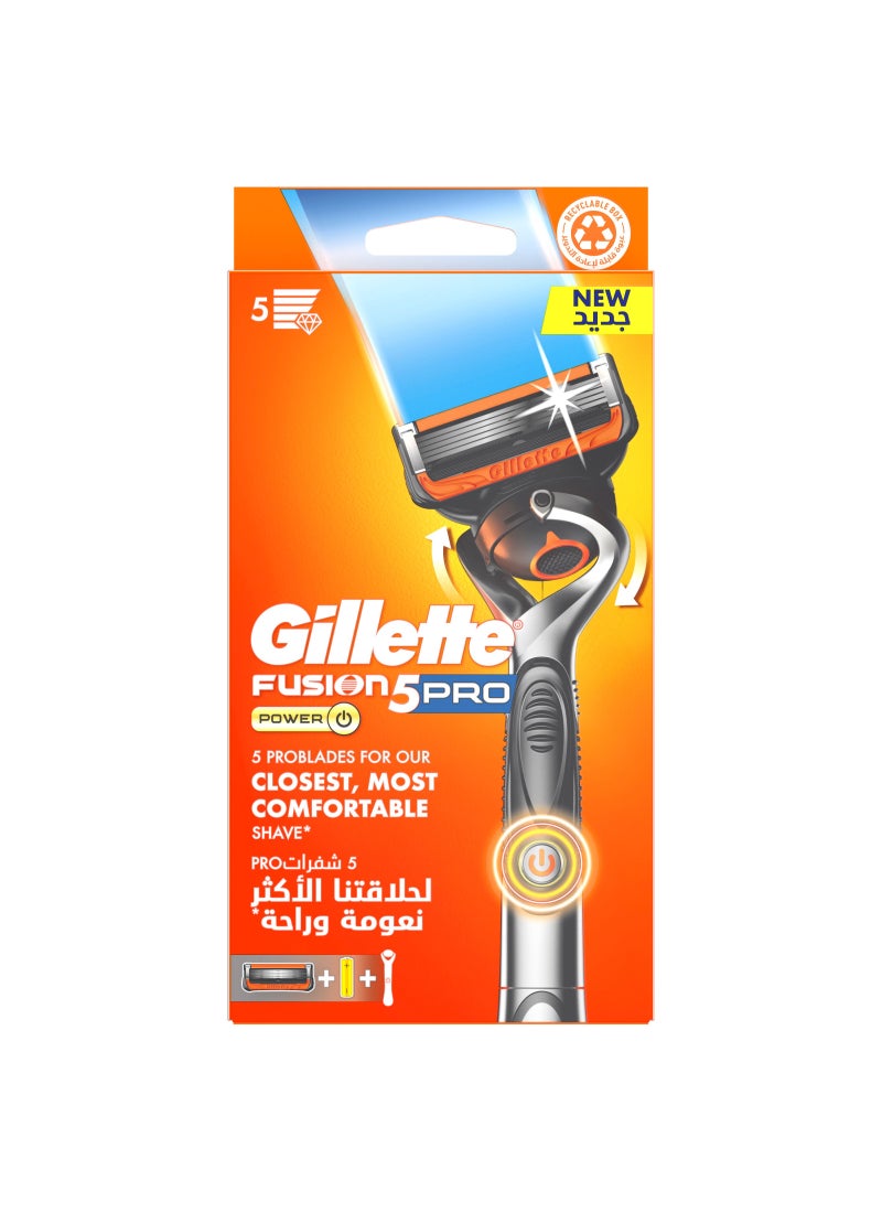 Fusion Proglide Power Flexball Razor With 1 Blade