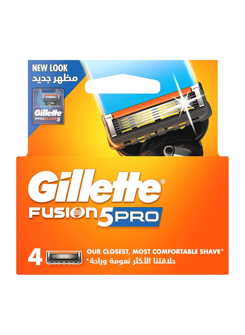 Gillette Fusion 5 Proglide, 4 Blades Refill - Image 1