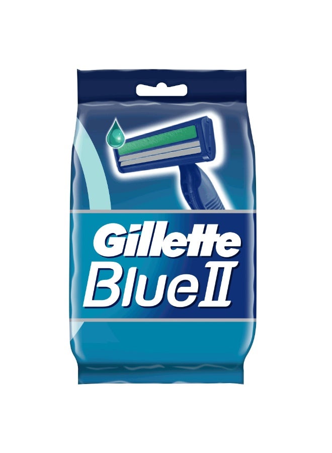 Gillette Blue II Shaving Blades for Men, 5 Pcs  - Image 1