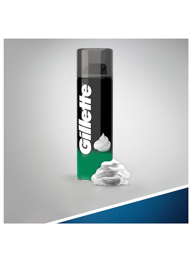 Gillette Menthol Shaving Foam 200ml - Image 2